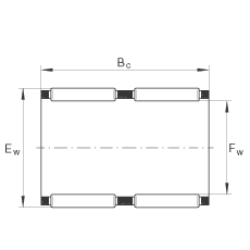 LᘼּܽM K42X47X30-ZW,  DIN 5405-1/ ISO 3030 ˜ʣp