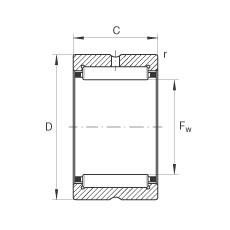 LS RNA4914,  DIN 617/ISO 1206 ˜ʣߴϵ 49