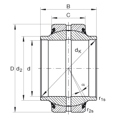 PS GE25-HO-2RS,  DIN ISO 12 240-1 ˜, Soɂȴܷ