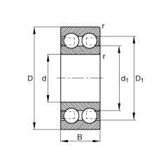 S 4200-B-TVH,  DIN 625-3 ˜ʵҪߴp