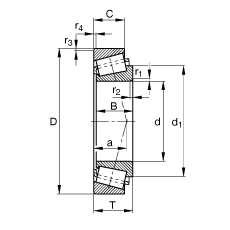 AFLS T7FC080,  DIN ISO 355 ˜ʵҪߴ磬ɷx{Ɍ